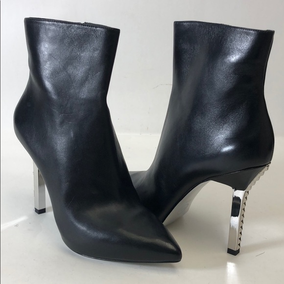 Michael Kors Sonja Boot Leather Black New